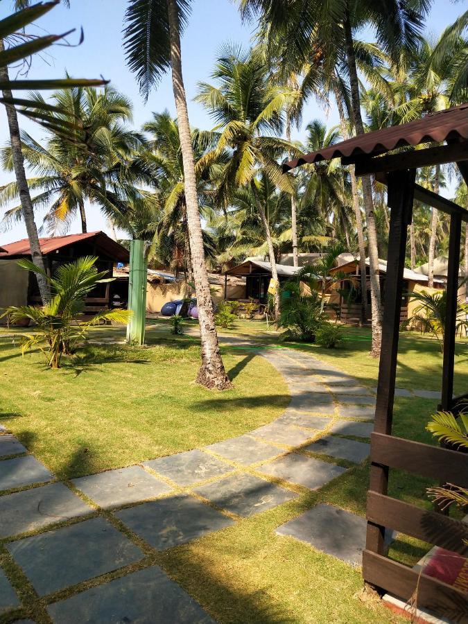 Papillon Beach Huts Hotel Palolem Bagian luar foto